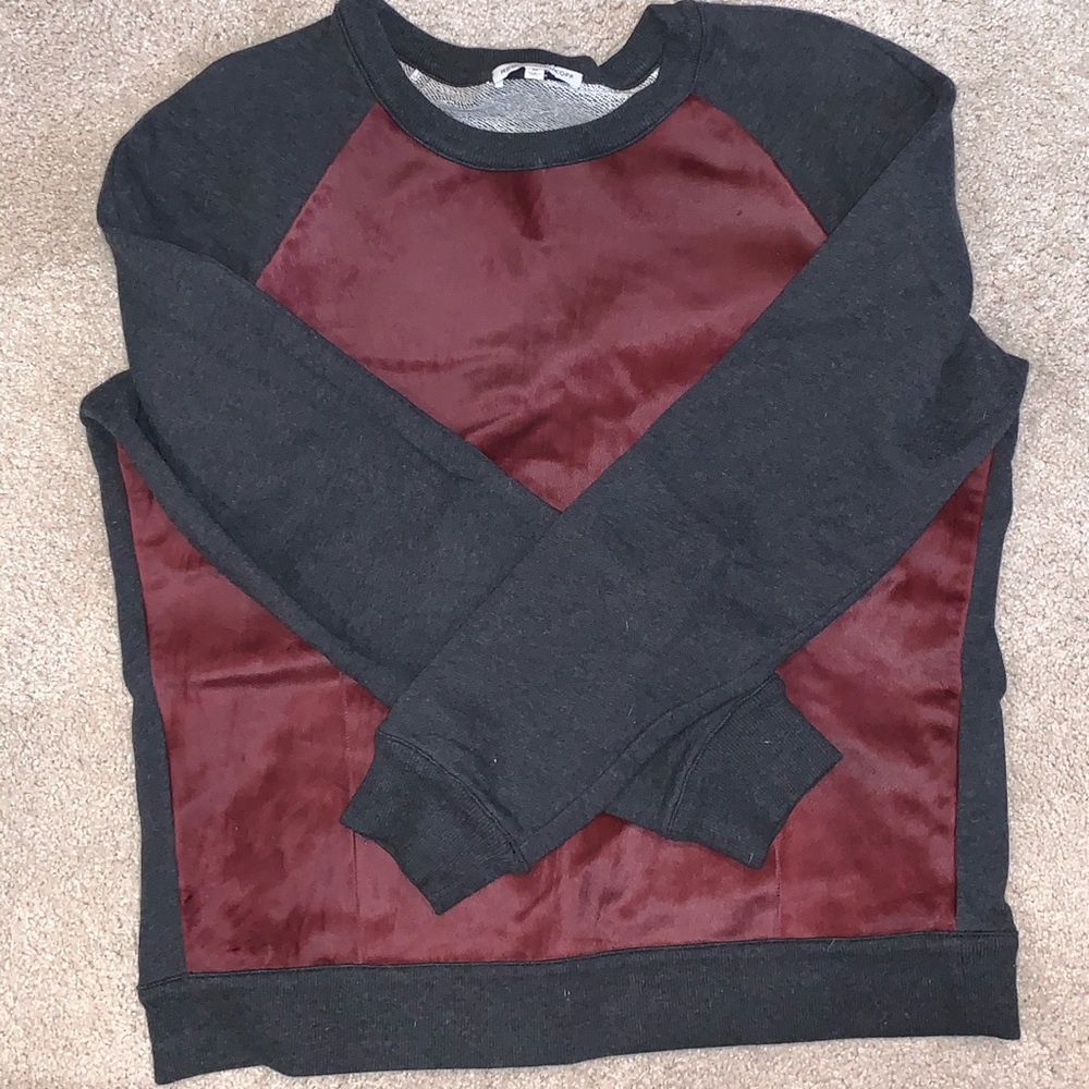Rebecca Minkoff Ponyhair front sweatshirt